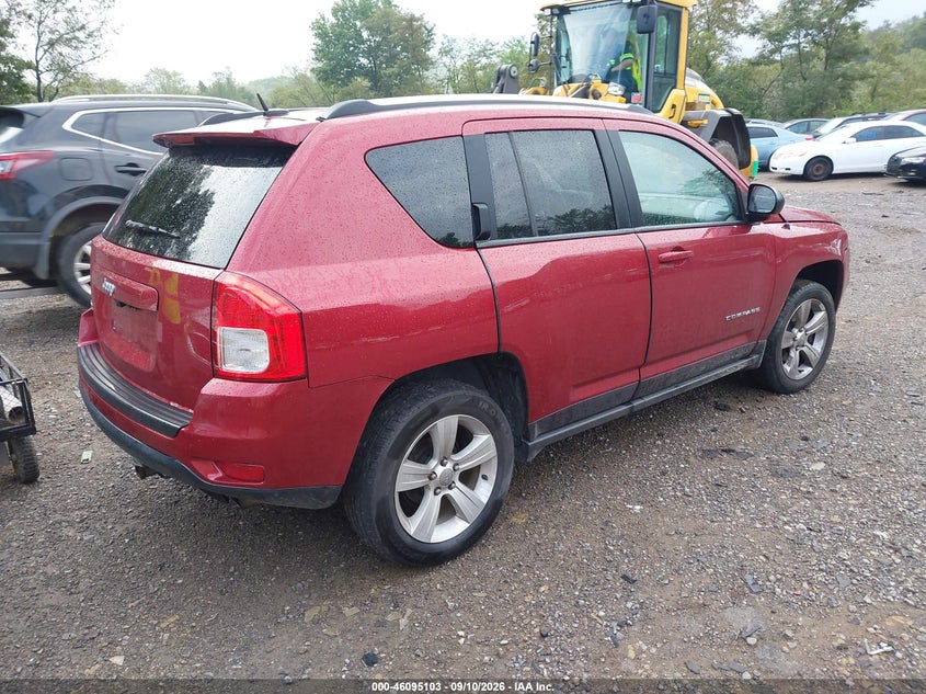 Vin: 1c4njdbb7dd231906, lot: 46594710, jeep compass sport 20134