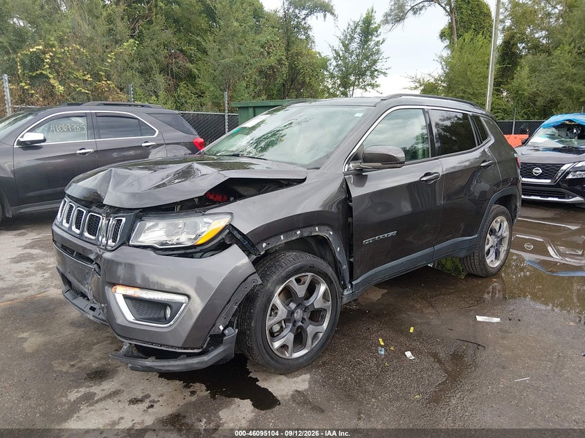 Vin: 3c4njdcb6lt185525, lot: 46594711, jeep compass limited 4x4 20202