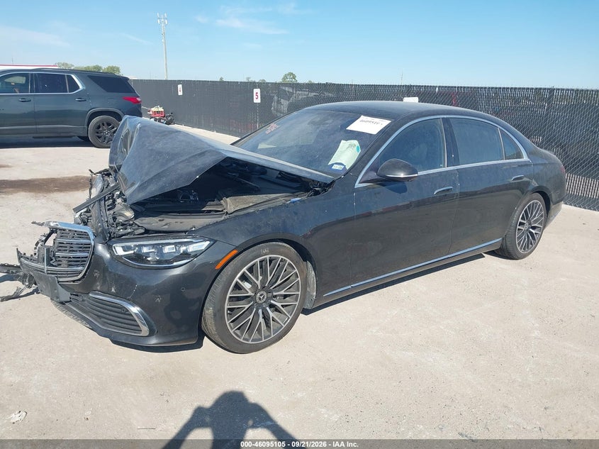 Vin: w1k6g6db7na067982, lot: 46594712, mercedes-benz s 500 4matic 20222