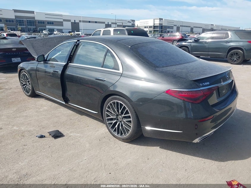 Vin: w1k6g6db7na067982, lot: 46594712, mercedes-benz s 500 4matic 20223