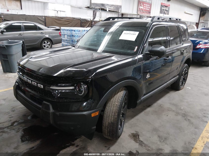 Vin: 3fmcr9cn1srf02089, lot: 46594716, ford bronco sport outer banks 20252