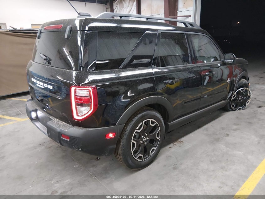 Vin: 3fmcr9cn1srf02089, lot: 46594716, ford bronco sport outer banks 20254
