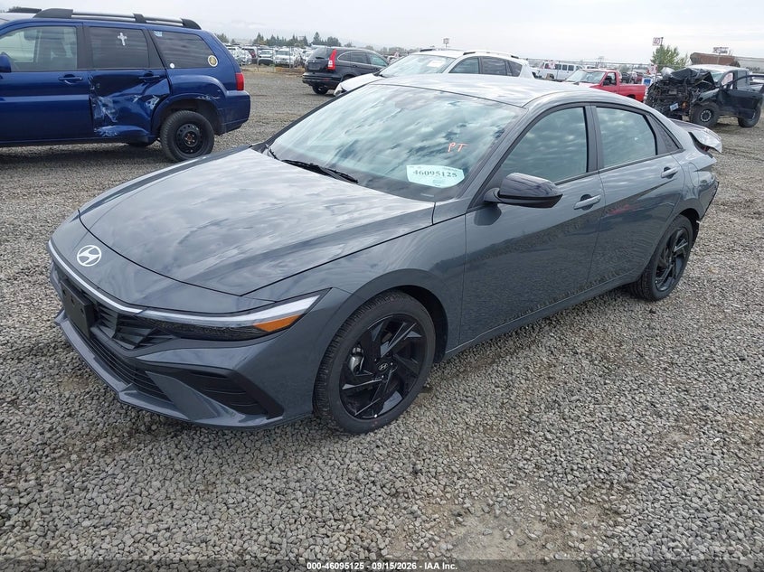 Vin: kmhlm4dg2tu207630, lot: 46594732, hyundai elantra sel sport 20262