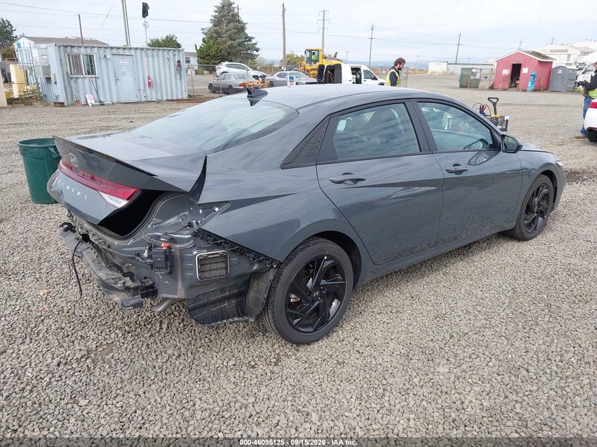 Vin: kmhlm4dg2tu207630, lot: 46594732, hyundai elantra sel sport 20264