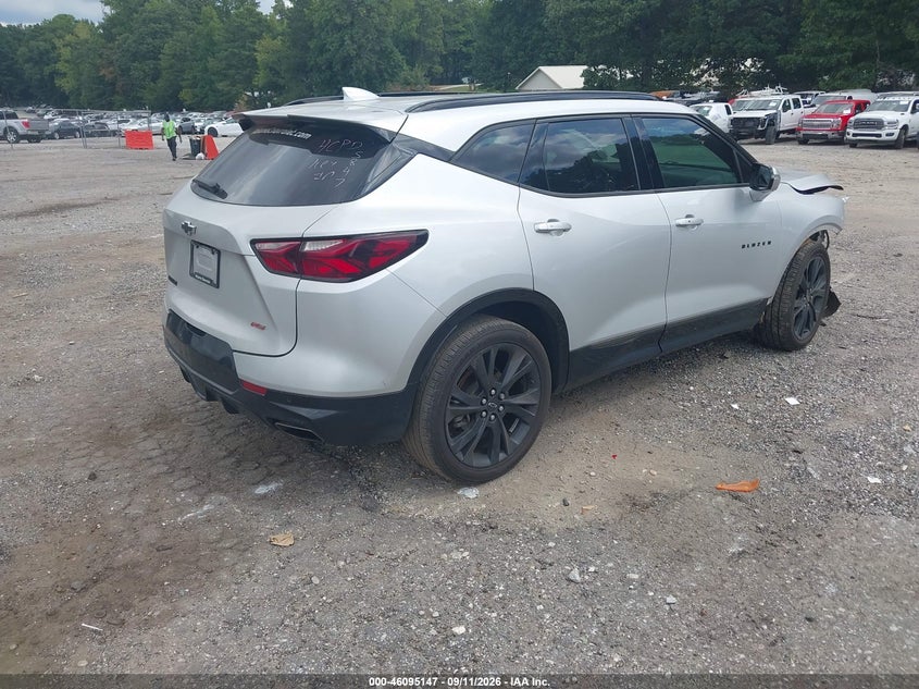 Vin: 3gnkbersxms535847, lot: 46594754, chevrolet blazer fwd rs 20214
