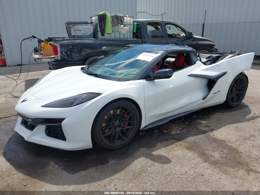 Vin: 1g1yf3d35p5602115, lot: 46594765, chevrolet corvette z06 rwd  3lz 20232