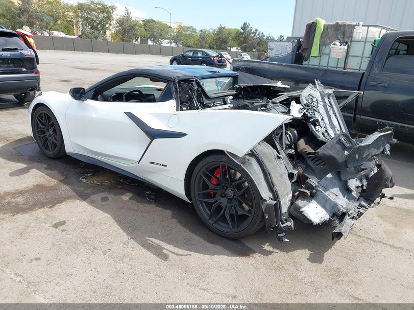 Vin: 1g1yf3d35p5602115, lot: 46594765, chevrolet corvette z06 rwd  3lz 20233