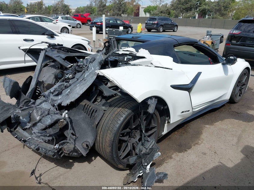Vin: 1g1yf3d35p5602115, lot: 46594765, chevrolet corvette z06 rwd  3lz 20234