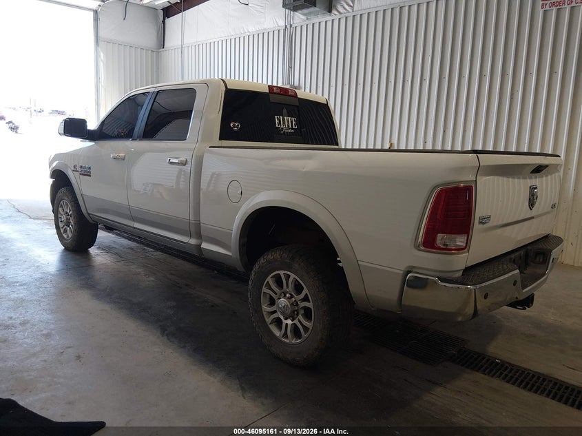 Vin: 3c6ur5fl0eg299442, lot: 46594768, ram 2500 laramie 20143