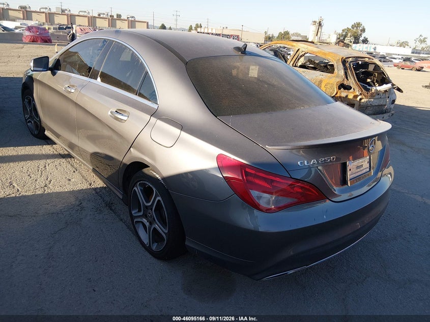 Vin: wddsj4eb8jn555747, lot: 46594773, mercedes-benz cla 250 20183