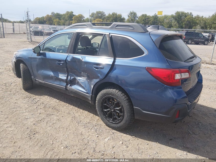 Vin: 4s4bsafc9k3288866, lot: 46594777, subaru outback 2.5i premium 20193