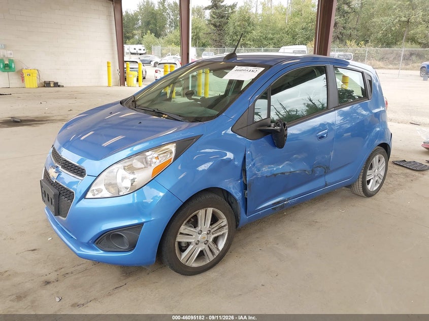 Vin: kl8cb6s93fc783434, lot: 46594789, chevrolet spark ls cvt 20152