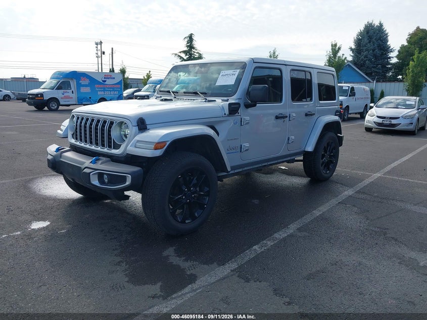2024 JEEP WRANGLER 4XE auction photo 2