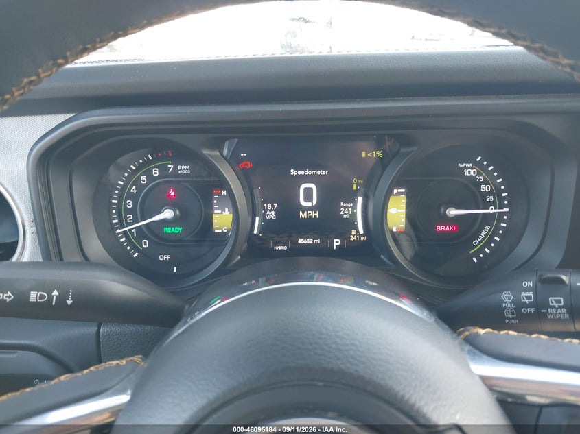 2024 JEEP WRANGLER 4XE auction photo 7