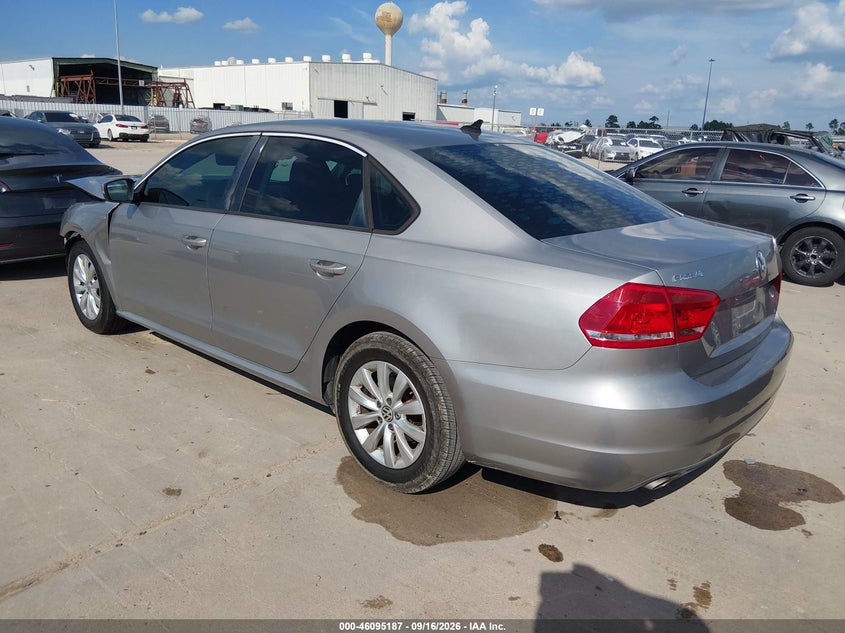 Vin: 1vwap7a36dc138662, lot: 46594794, volkswagen passat 2.5l wolfsburg edition 20133