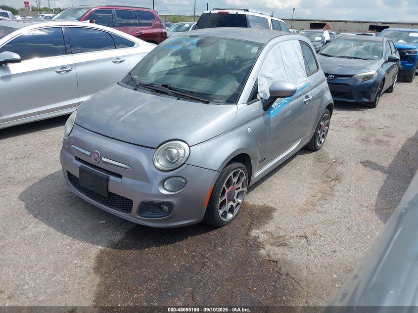 2015 FIAT 500 auction photo 2