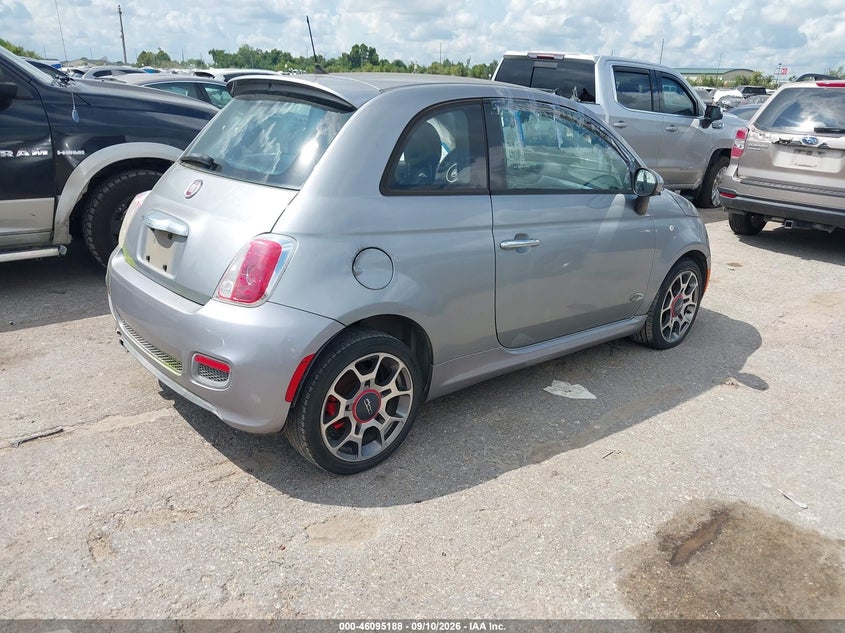 2015 FIAT 500 auction photo 4