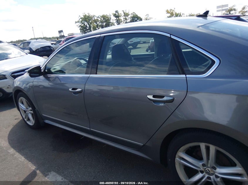VOLKSWAGEN PASSAT 2015 VIN 1VWCT7A34FC056095