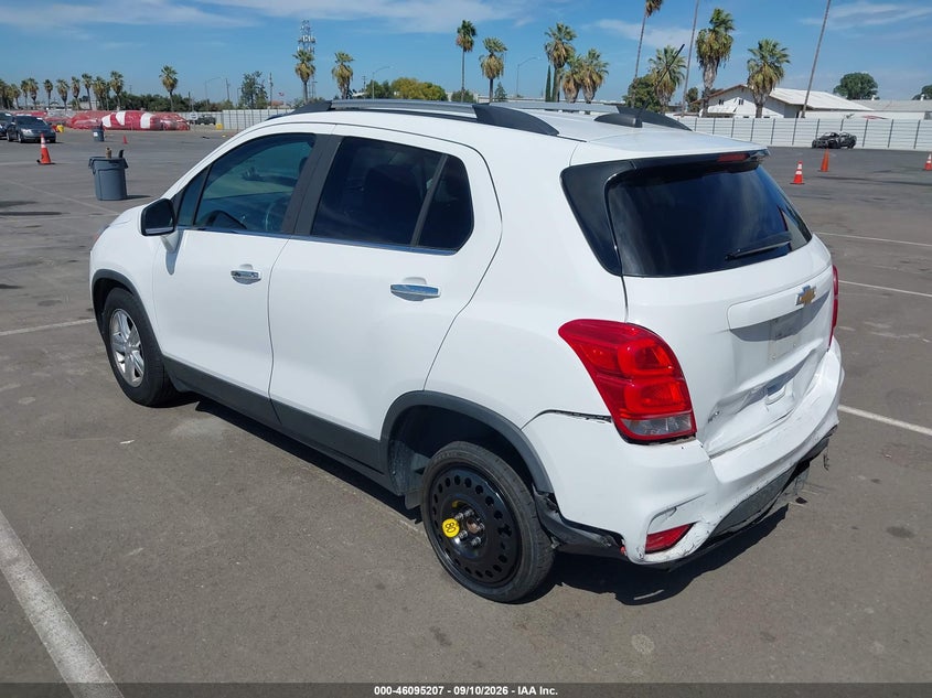 Vin: 3gncjlsb0hl223638, lot: 46594814, chevrolet trax lt 20173