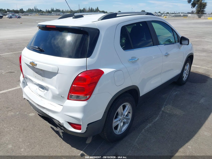 Vin: 3gncjlsb0hl223638, lot: 46594814, chevrolet trax lt 20174