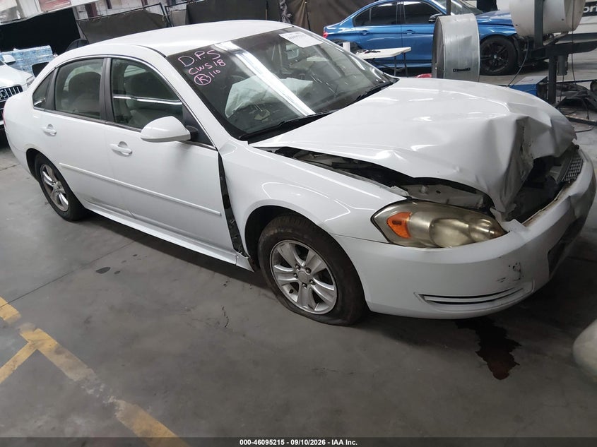 Vin: 2g1wf5e33d1264695, lot: 46594822, chevrolet impala ls 2013 img_1