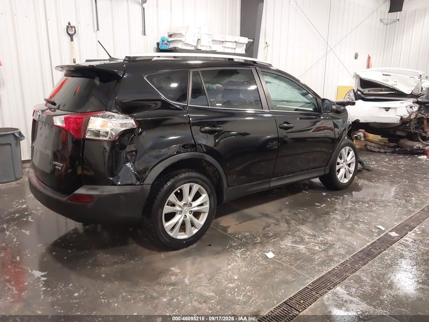 Vin: 2t3dfrev0fw383449, lot: 46594825, toyota rav4 limited 20154