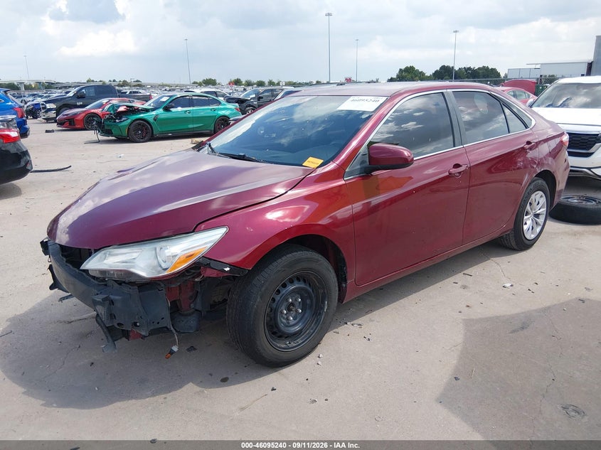 Vin: 4t1bf1fk1fu935997, lot: 46594847, toyota camry le 20152
