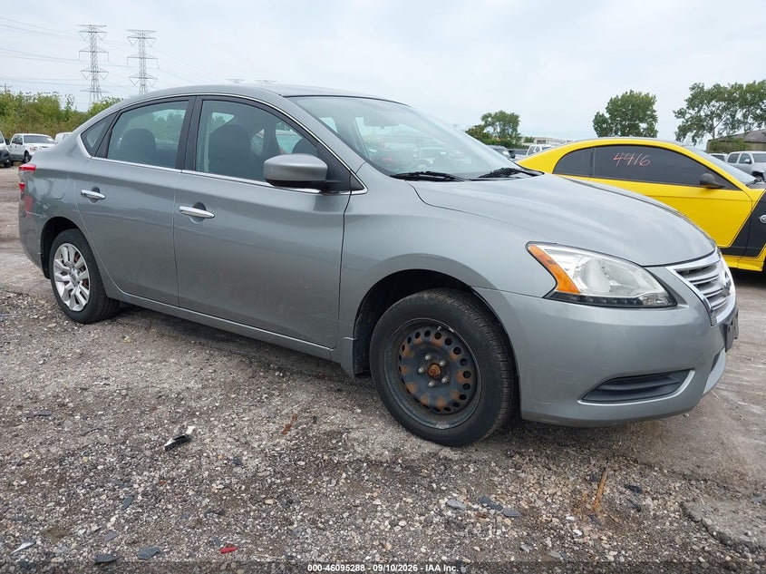 Vin: 3n1ab7ap9el679590, lot: 46594895, nissan sentra s 2014 img_1