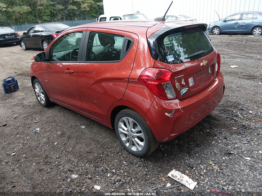 Vin: kl8cd6sa2mc228377, lot: 46594905, chevrolet spark fwd 1lt automatic 20213