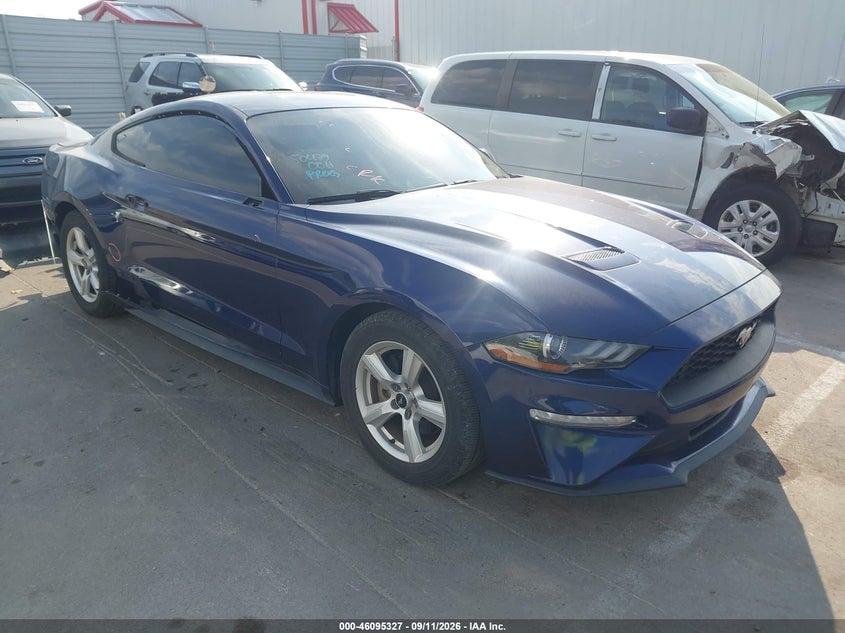 Vin: 1fa6p8th2k5129410, lot: 46594934, ford mustang ecoboost 2019 img_1