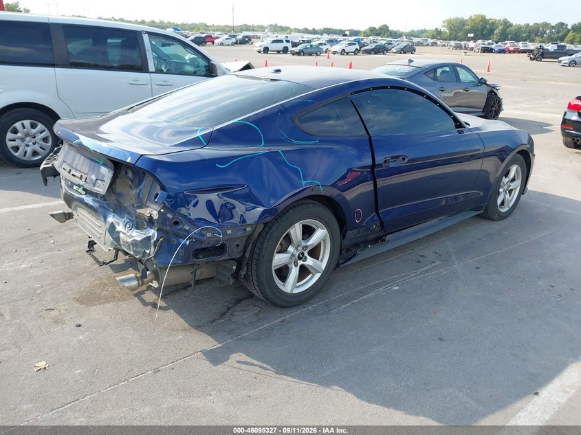 Vin: 1fa6p8th2k5129410, lot: 46594934, ford mustang ecoboost 20194