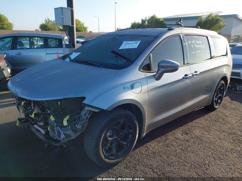 Vin: 2c4rc1s7xmr536285, lot: 46594955, chrysler pacifica hybrid limited 20212