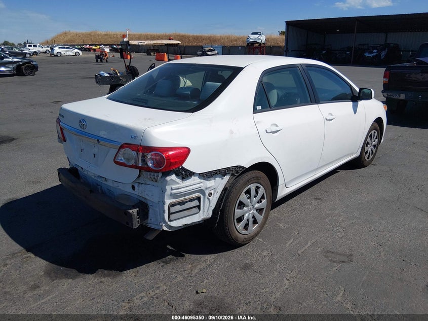 Vin: 2t1bu4ee1bc631258, lot: 46594957, toyota corolla le 20114