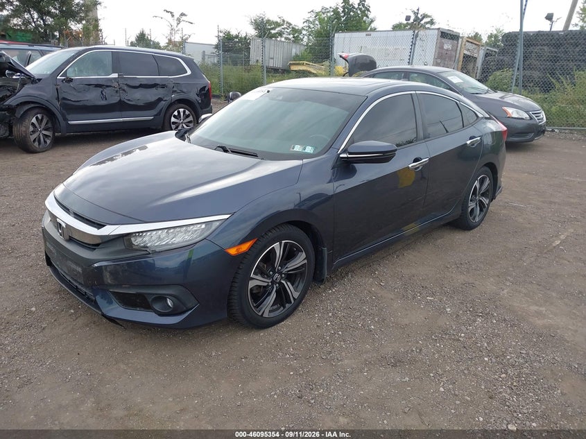 Vin: 2hgfc1f96hh637643, lot: 46594961, honda civic touring 20172