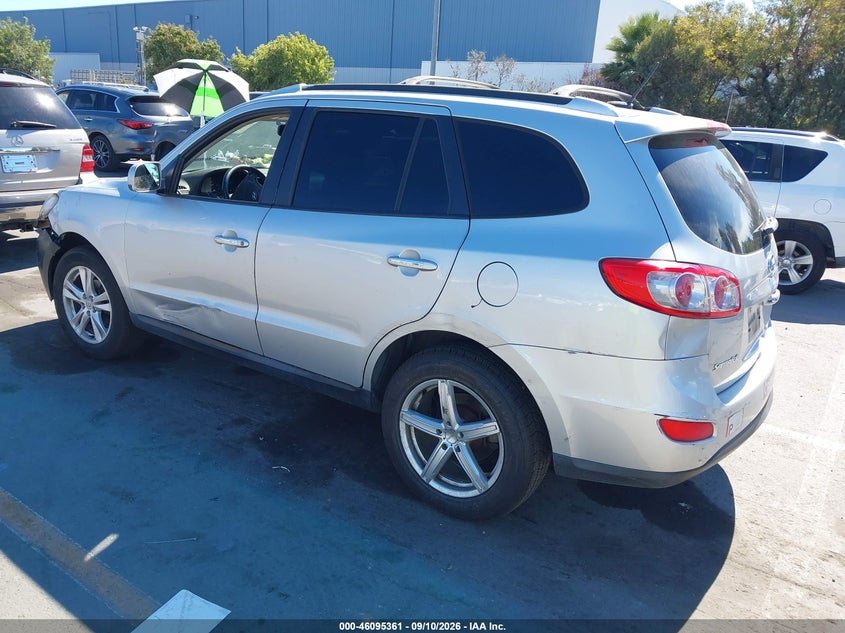 Vin: 5xyzk4ag4cg106177, lot: 46594968, hyundai santa fe limited v6 20123