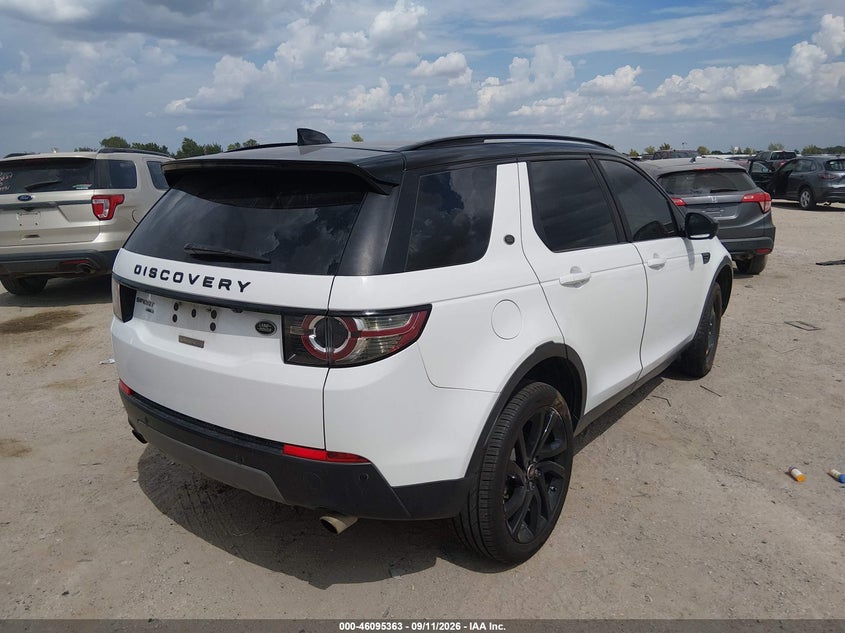 Vin: salcr2bg7hh639135, lot: 46594970, land rover discovery sport hse 20174