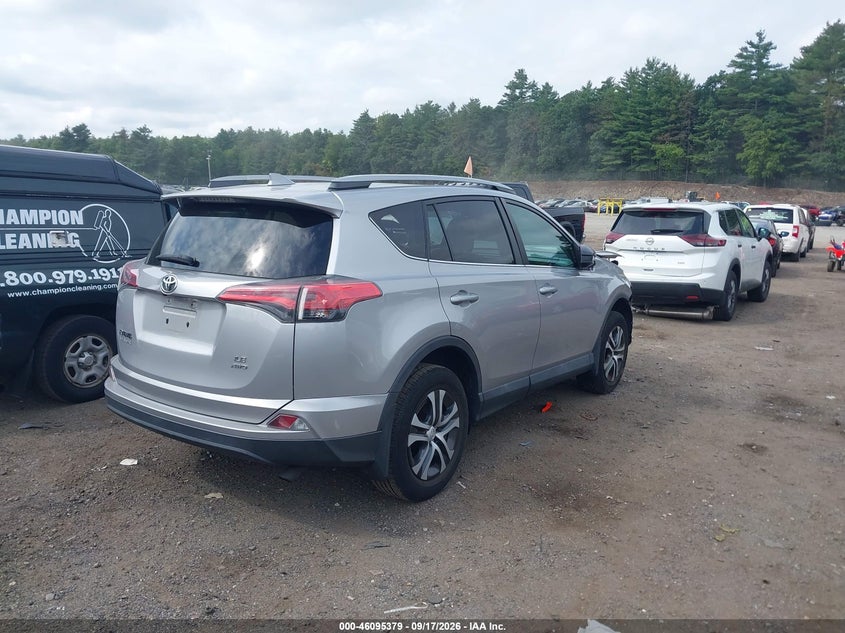 Vin: 2t3bfrevxhw595334, lot: 46594986, toyota rav4 le 20174
