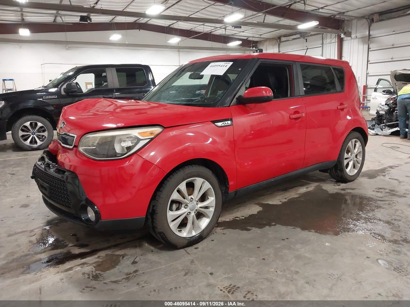 Vin: kndjp3a54g7841123, lot: 46595021, kia soul + 20162