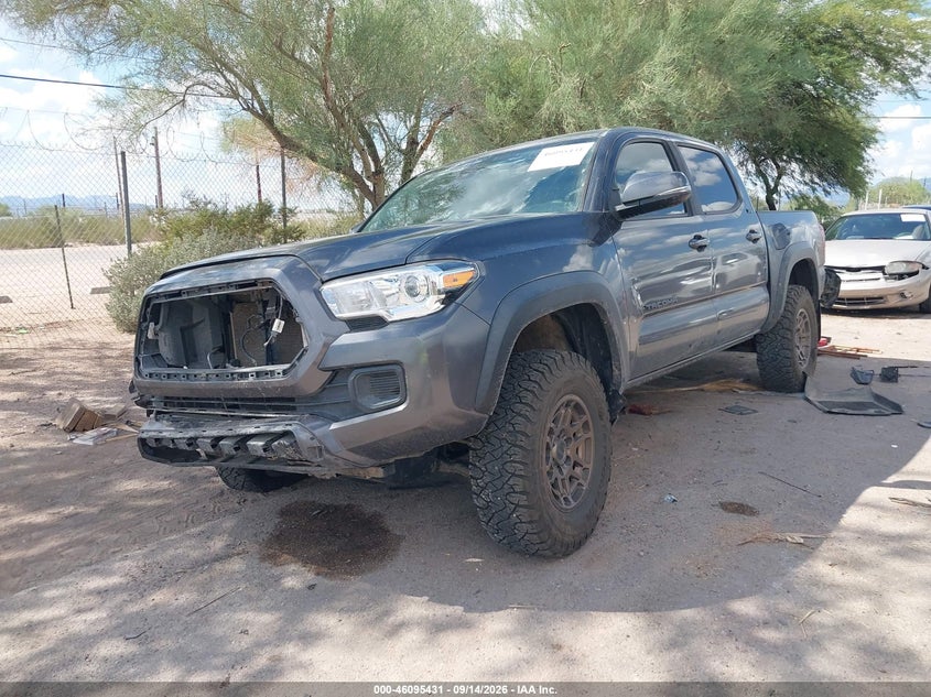 Vin: 3tmcz5an0pm620428, lot: 46595038, toyota tacoma trail edition 20232