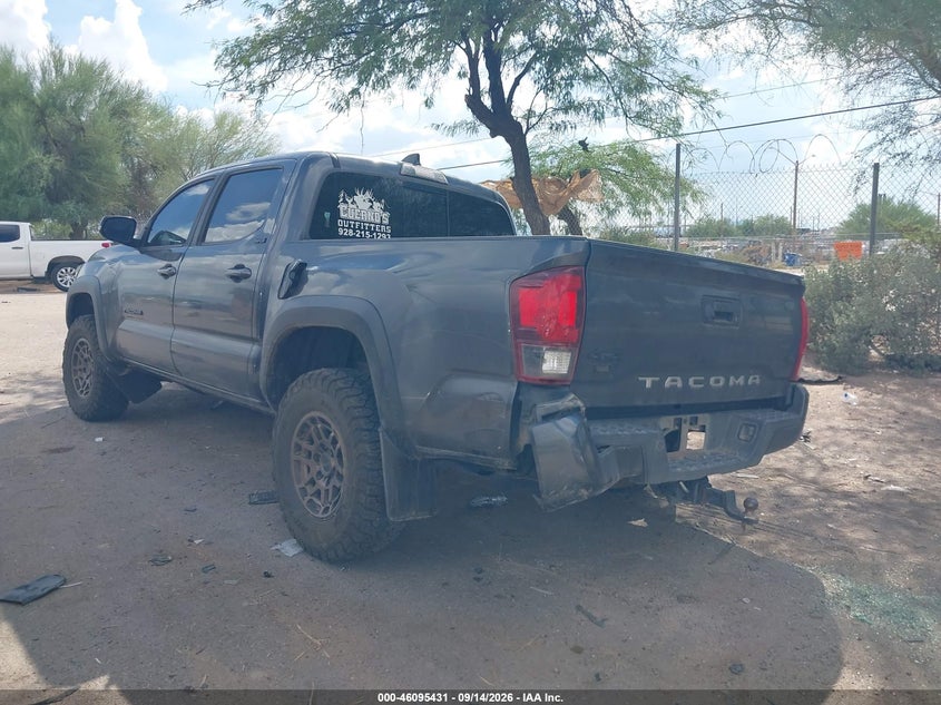 Vin: 3tmcz5an0pm620428, lot: 46595038, toyota tacoma trail edition 20233