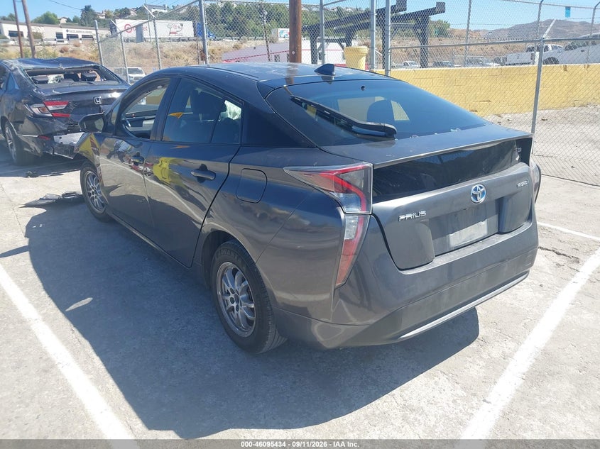 Vin: jtdkbrfu5h3549446, lot: 46595041, toyota prius two 20173