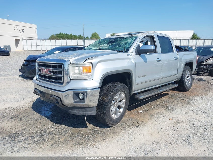 Vin: 3gtu2vec0fg132952, lot: 46595070, gmc sierra 1500 slt 20152
