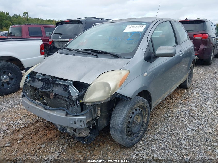 TOYOTA YARIS 2007 VIN JTDJT923875069748