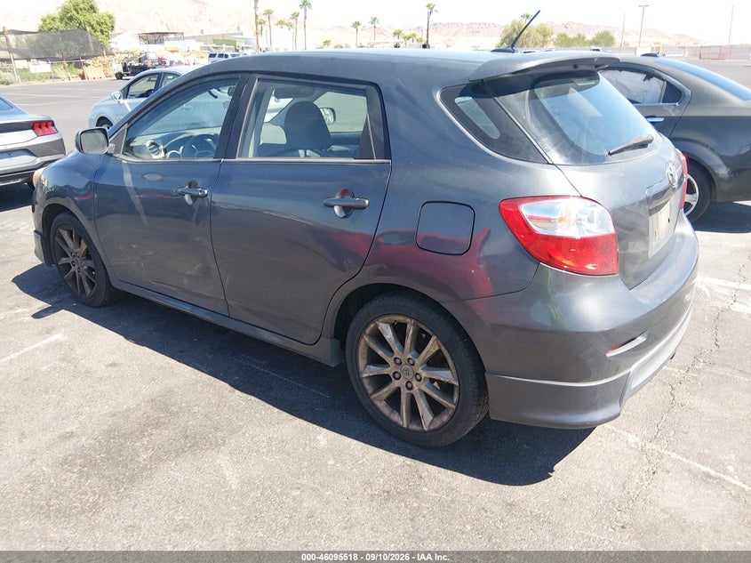 TOYOTA MATRIX 2009 VIN 2T1GE40E89C004190