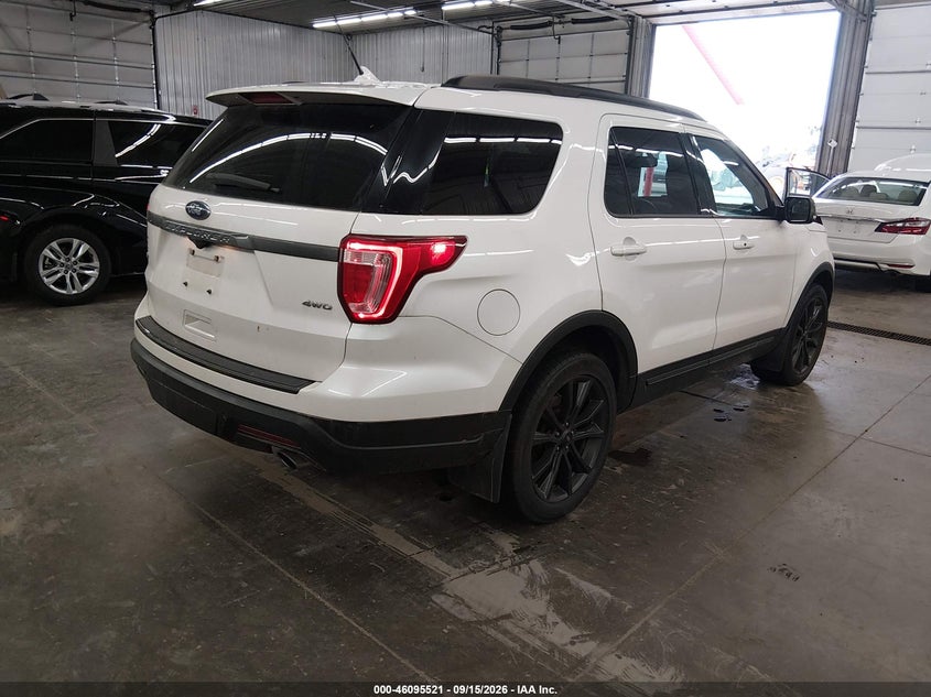 Vin: 1fm5k8d8xjga80460, lot: 46595128, ford explorer xlt 20184