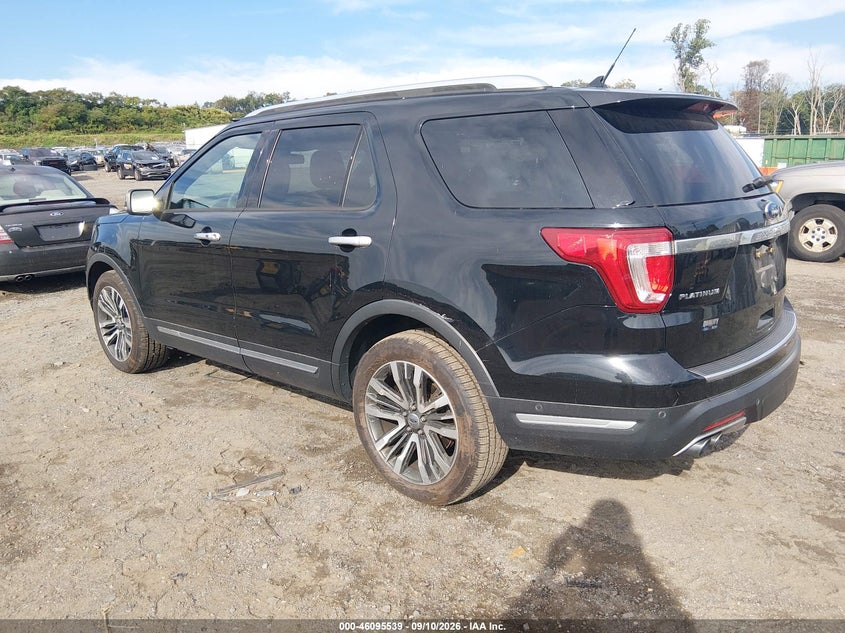 2018 FORD EXPLORER auction photo 3
