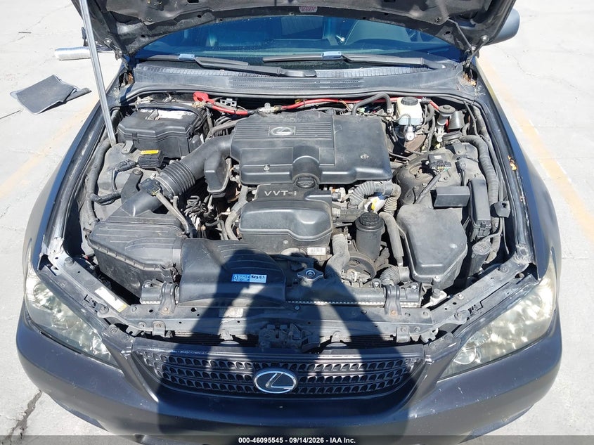 LEXUS IS 300 2003 VIN JTHBD192730070492