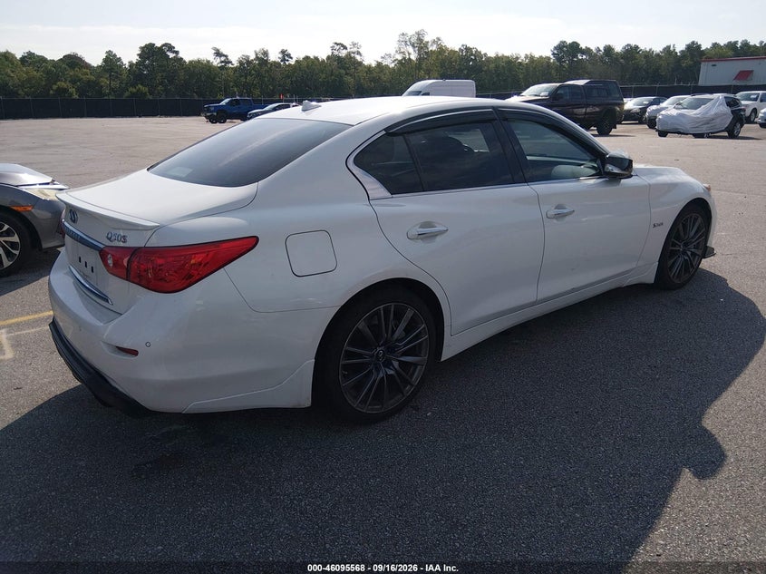 2016 INFINITI Q50 auction photo 4
