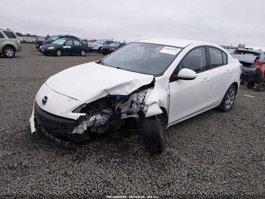 Vin: jm1bl1up0d1849316, lot: 46595196, mazda mazda3 i sport 20132