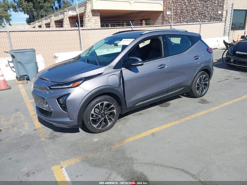 Vin: 1g1fz6s07n4118488, lot: 46595217, chevrolet bolt euv fwd premier 20222